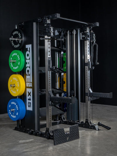 X15 Pro Functional Trainer Half Rack