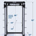 X15 Pro Functional Trainer Half Rack